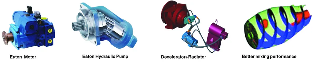 Foton 2534 Concrete Mixer Truck 12~14 M3 Transit Cement Mixer