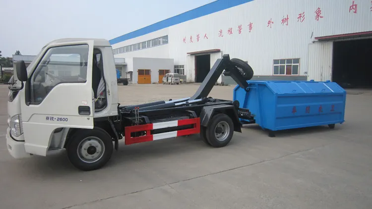 Foton Right Hand Drive Arm Roll Car with Garbage Container