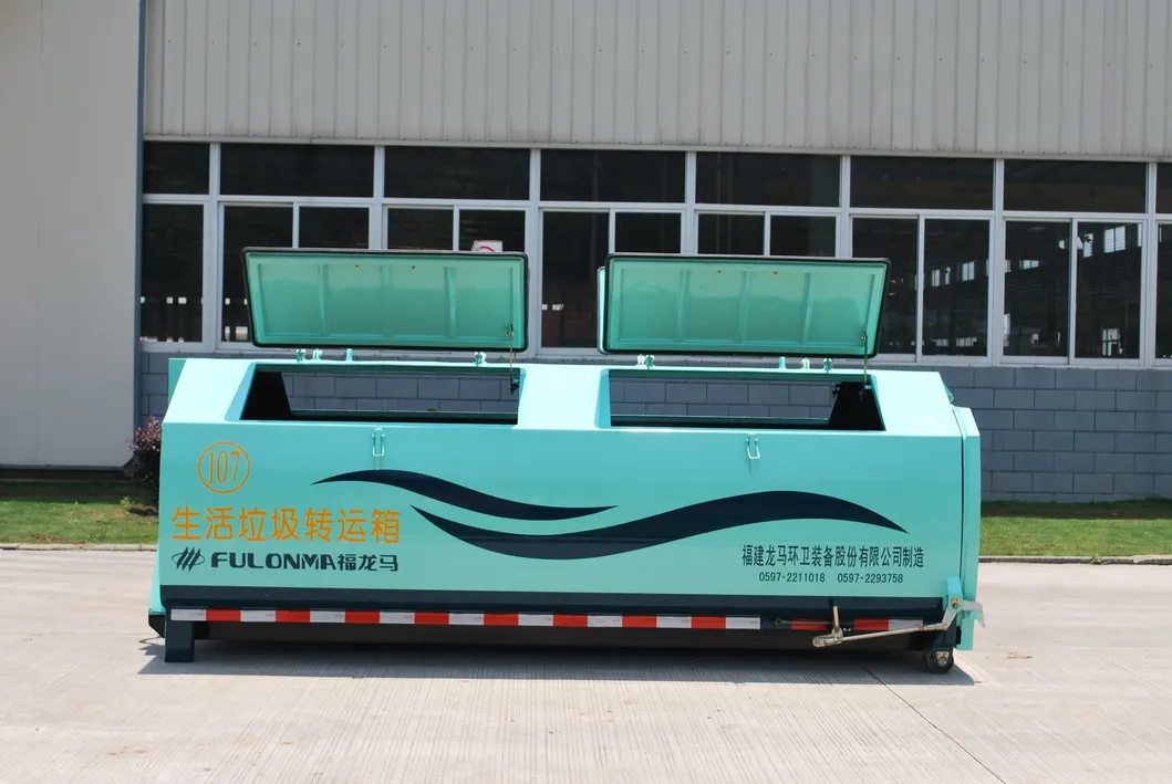 Fulongma 6000L Waste Container Construction Dumpseter