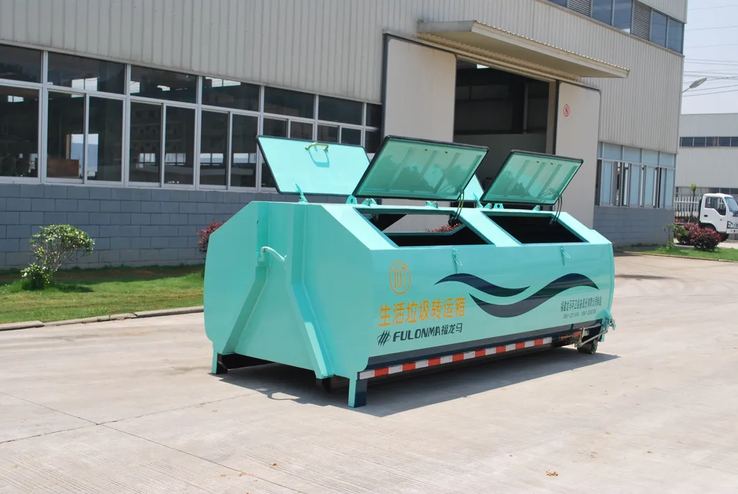 Fulongma 6000L Waste Container Construction Dumpseter