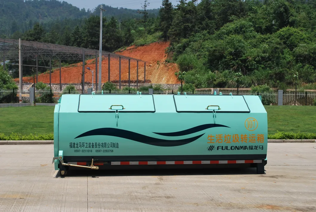 Fulongma 6000L Waste Container Construction Dumpseter