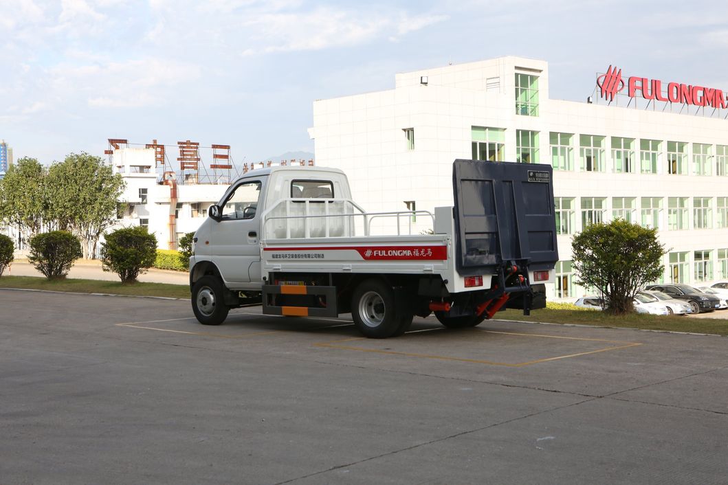 Fulongma Battery Electric Cell Garbage Bin Transportation Cargo Truck