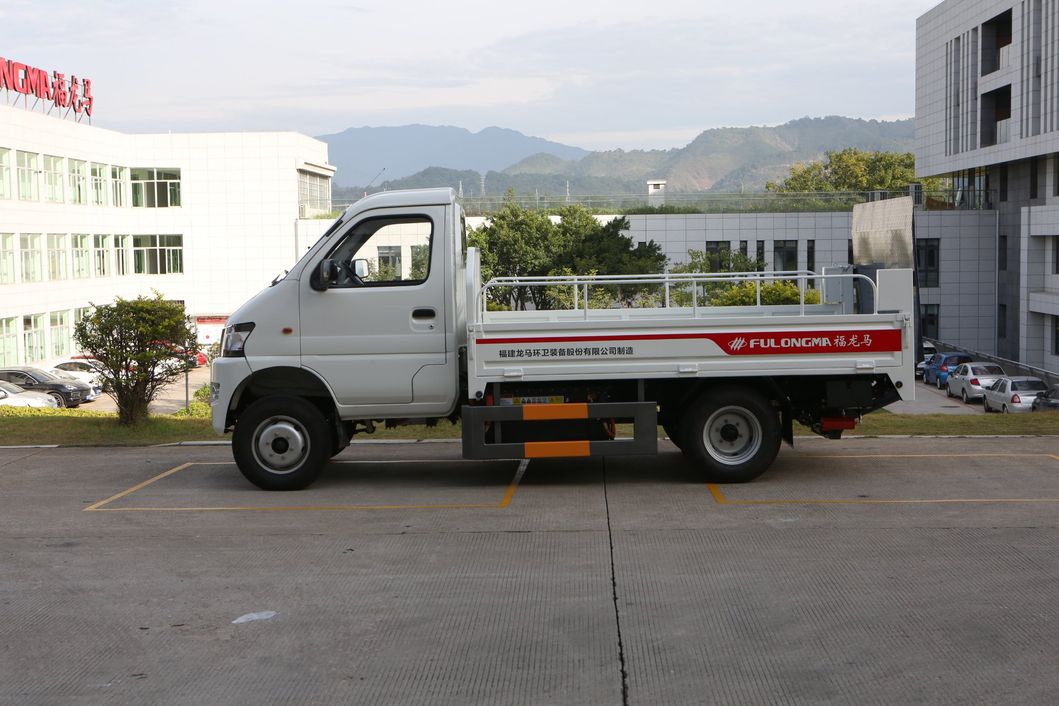 Fulongma Battery Electric Cell Garbage Bin Transportation Cargo Truck