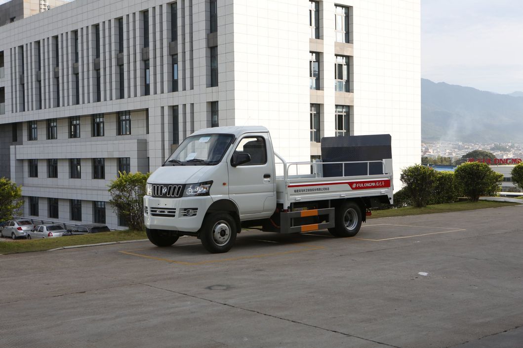 Fulongma Battery Electric Cell Garbage Bin Transportation Cargo Truck