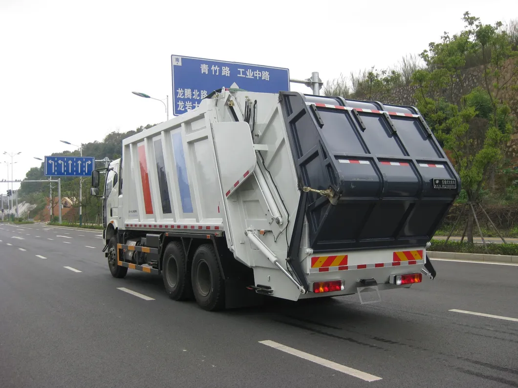 Fulongma Best Reliability and Functionality Customizable Garbage Truck Rear Loader