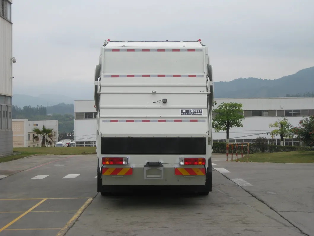 Fulongma Best Reliability and Functionality Customizable Garbage Truck Rear Loader