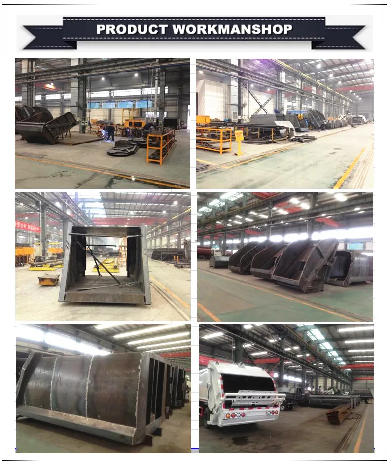 Good Quality 4X2 Dongfeng Compression 4 5 6 7 8 9 M3 Tons Cbm Garbage Truck