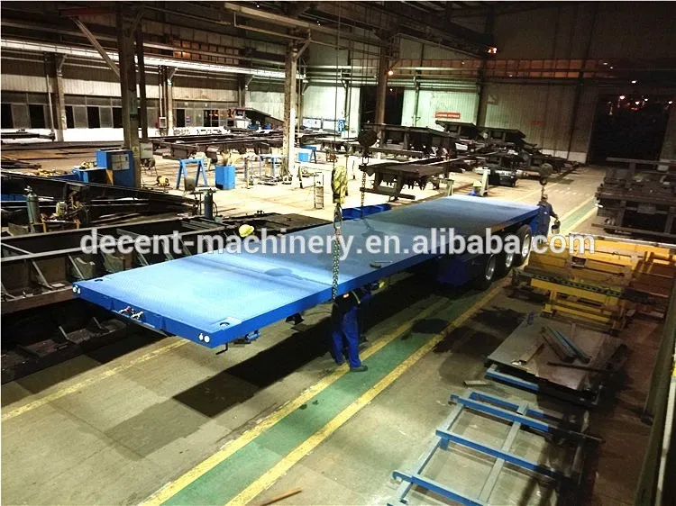 Good Quality Side 8mm Side Rear Flatbed Dump Trailer Tipper Semi Trailer for Sale