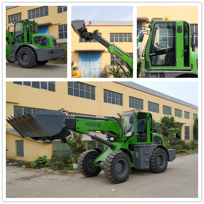 Haiqin Brand Strong Telescopic Forklift Loader (HQ930T) with Euro 5 Engine