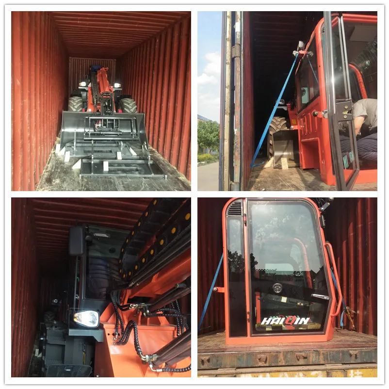 Haiqin Brand Telehandler Telescopic Handler (HQ930T) with 6.25m Lift Height