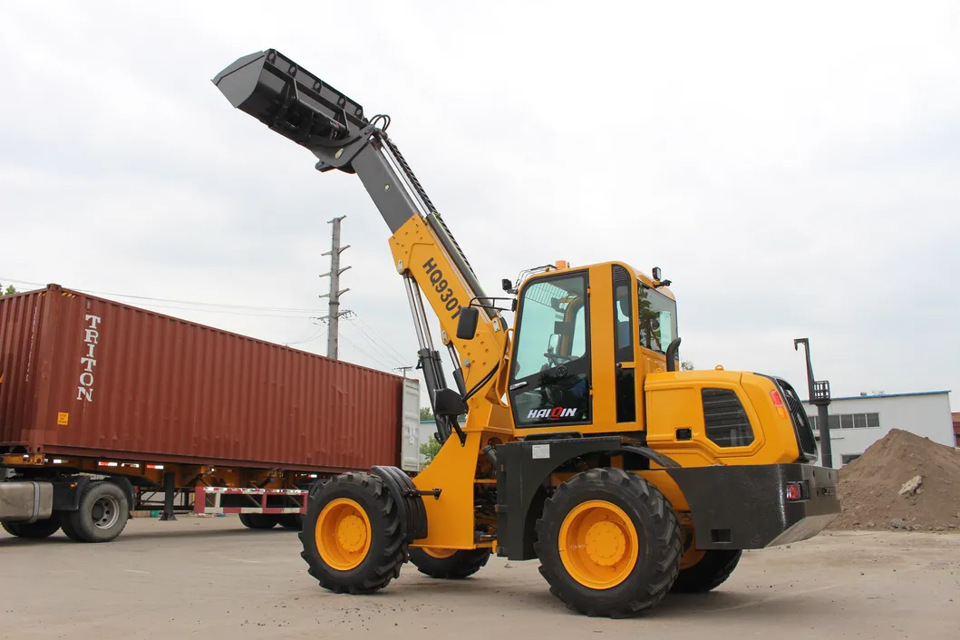 Haiqin Brand Telehandler Telescopic Handler (HQ930T) with 6.25m Lift Height