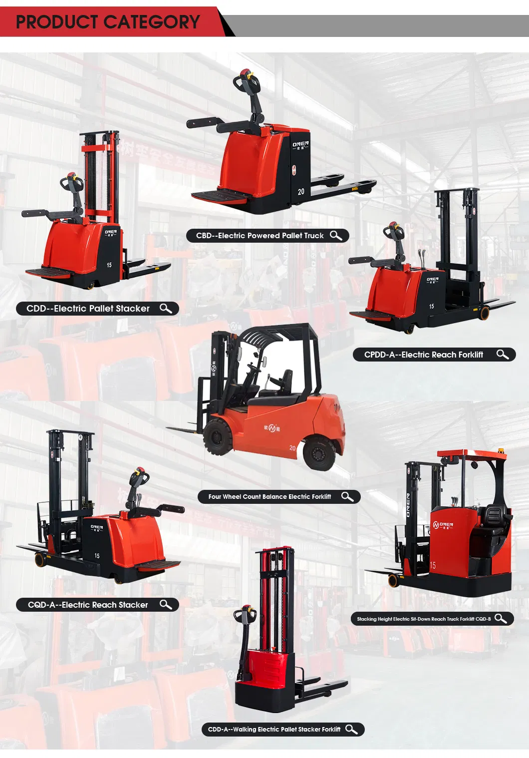 Hand Pallet Truck Jiangmen 3000~5000mm Telehandler Cdd-a AC Motor Forklift