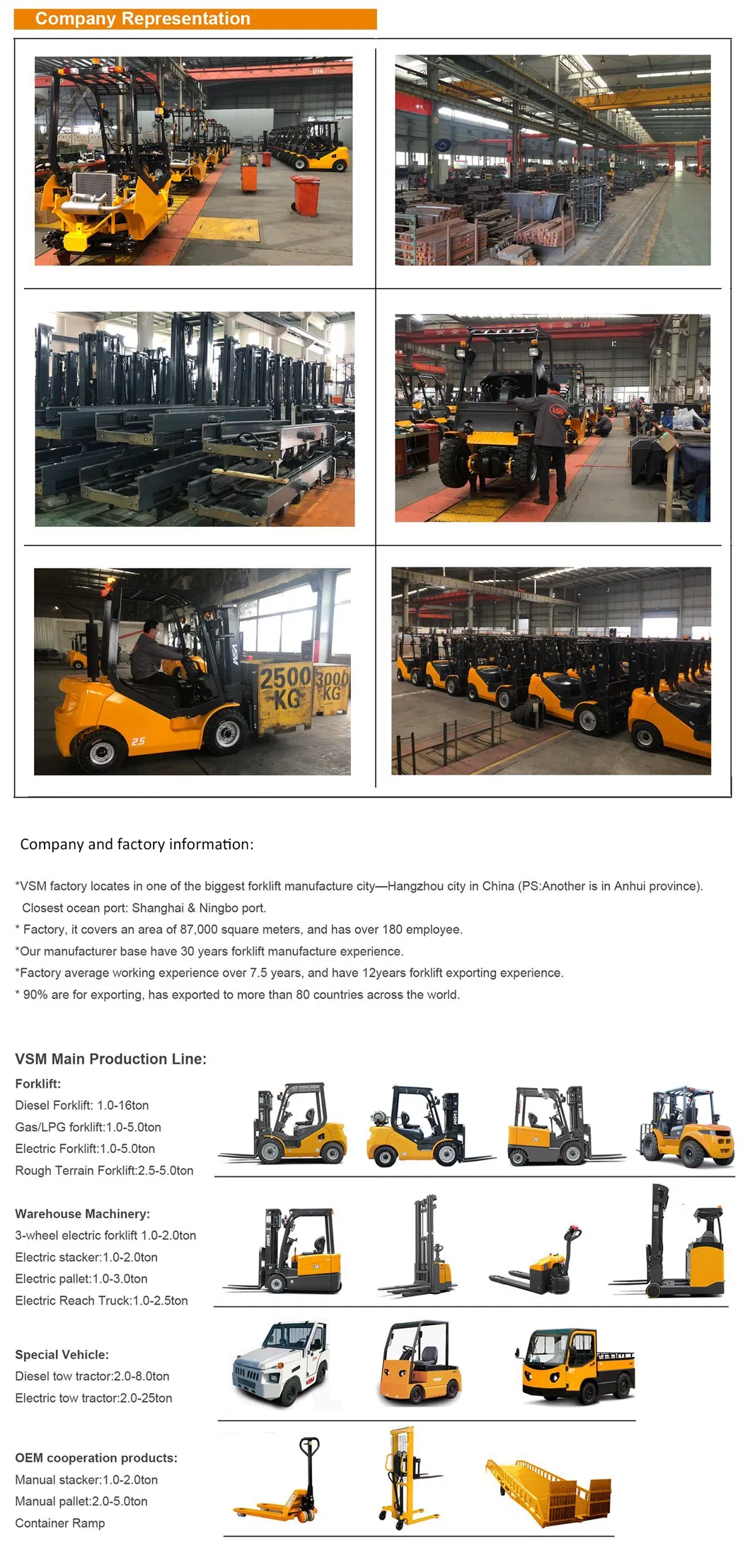 Hangcha Material Handling 1t 1.5t Electric Pallet Stacker Truck