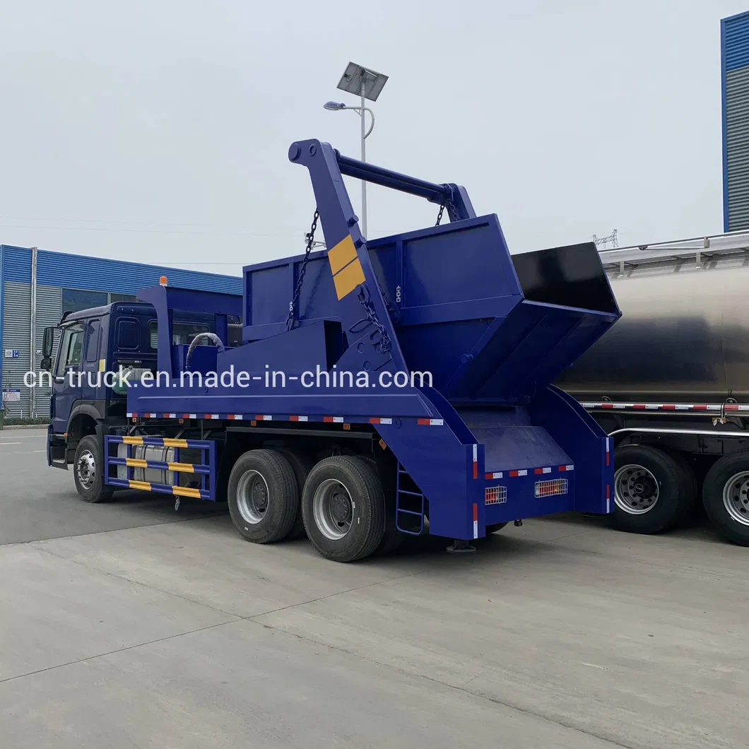 Heavy Duty 10wheels 10000L 12000L 14000L 15000L 16000L Skip Loader Garbage Truck