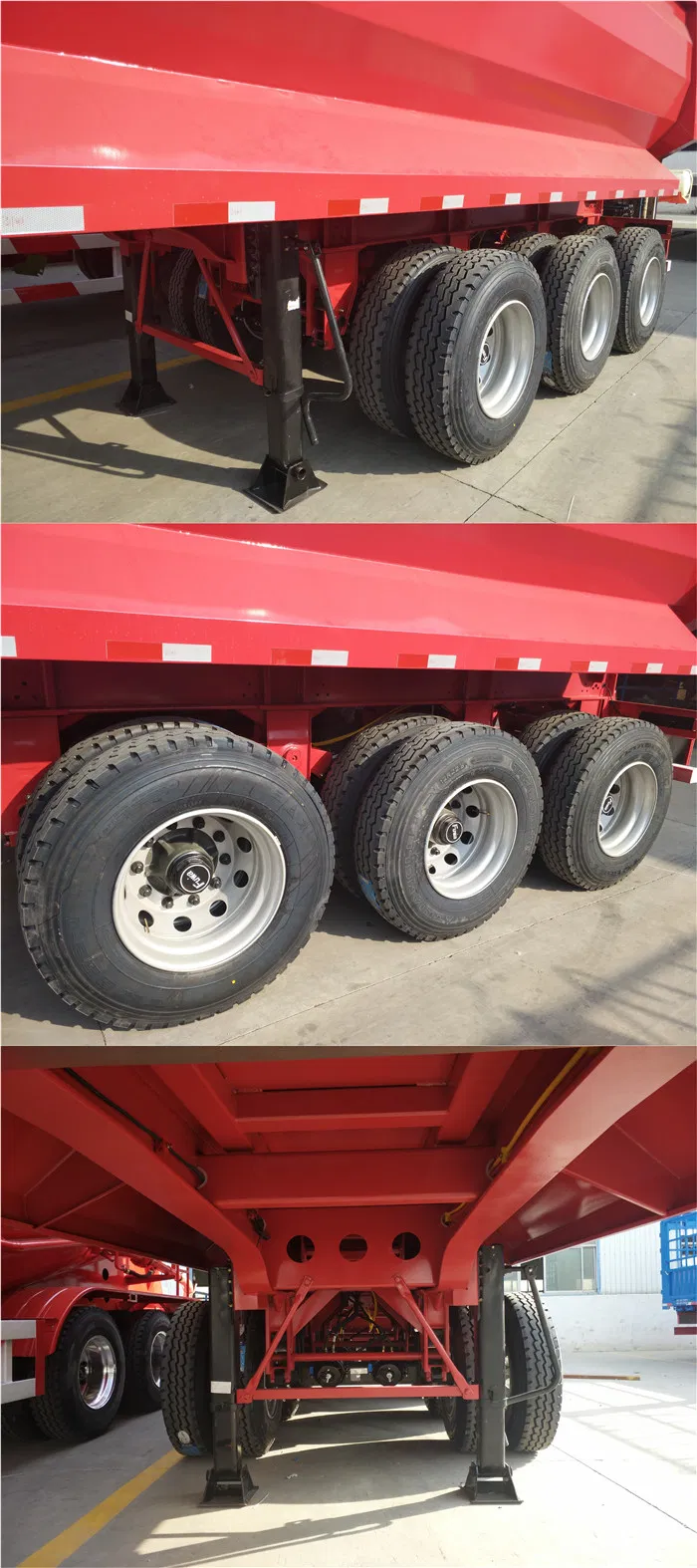 Heavy Duty Tipping Trailer for Sand