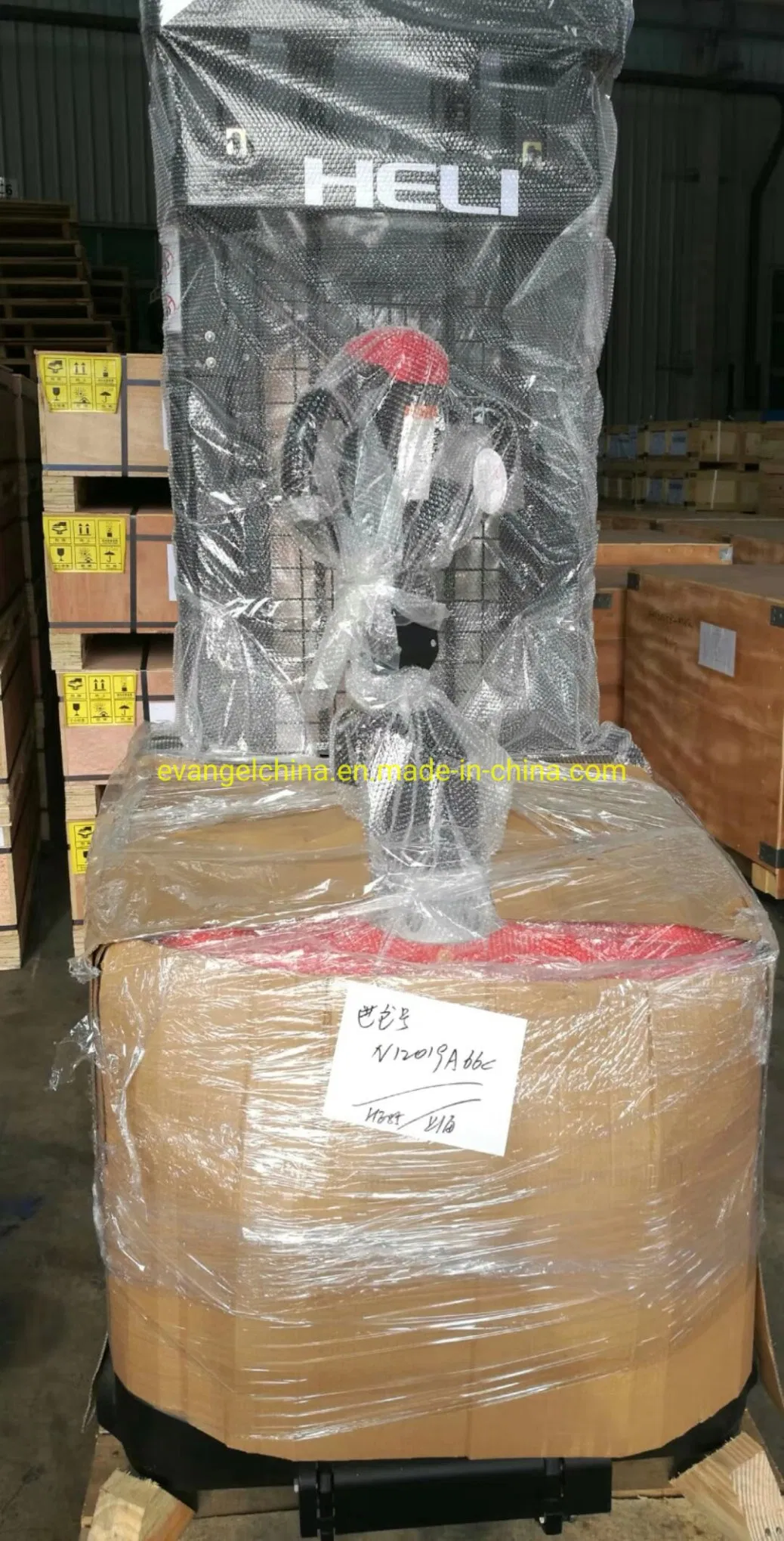 Heli 1.6ton/2ton Full AC Electric Pallet Stacker Cdd16/Cdd20 with Pedal