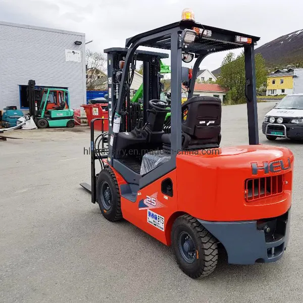 Heli 2.5 Ton Cpcd25 Manual New Forklift Trucks with Clamp