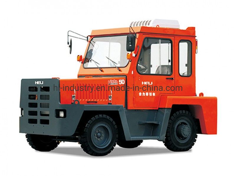 Heli Tow Tractor Diesel Powered Towing Tractor for Warehouse Railway Station Qycd50