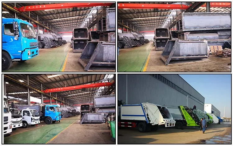 High-End Sanitation Compressed Garbage 4X2 Garbage Removal Truck