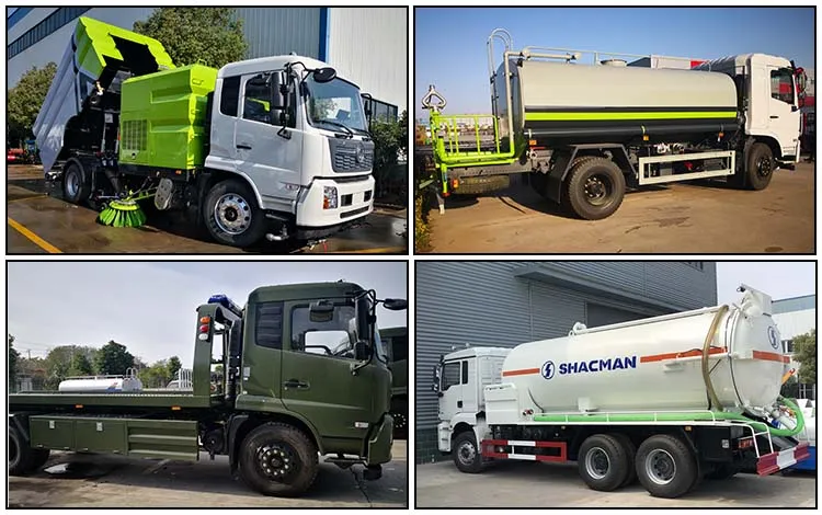 High-End Sanitation Compressed Garbage 4X2 Garbage Removal Truck
