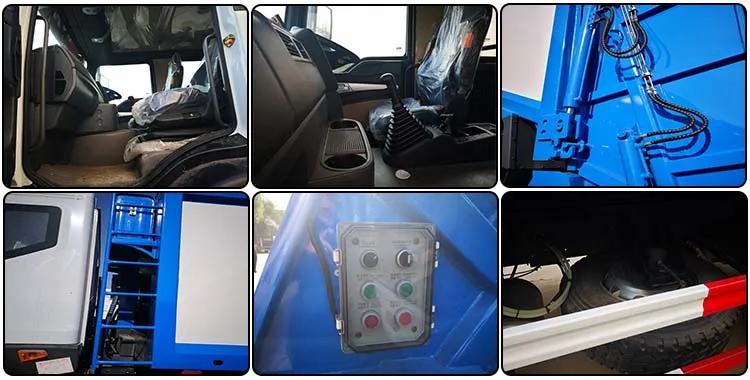 High-End Sanitation Compressed Garbage 4X2 Garbage Removal Truck