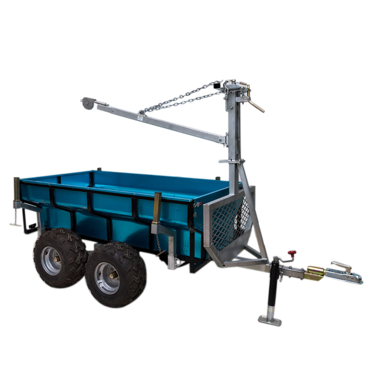 High Precision Quality New Design Corrosive Liquid Transport off Road Box Trailer China Manufacturer