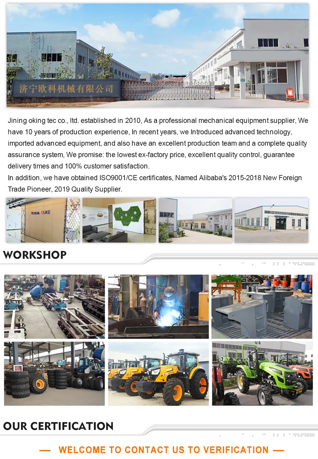 High Productivity Hydraulic Dump 2 Ton Mini Farm Walking Tractor Trailer 7c-2/7cx-2 List Price