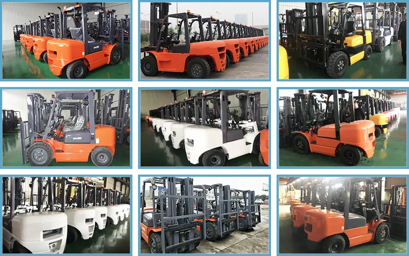 High Quality 2500kg Lifting Capacity Diesel Forklift for Sale