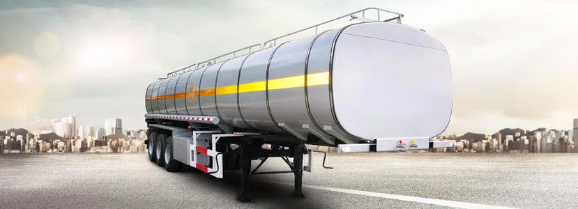 High Quality New Model 3 Axles 40000 Liters 42000 Liters 45000 Liters Diesel Tank Oil Fuel Tank Trailer