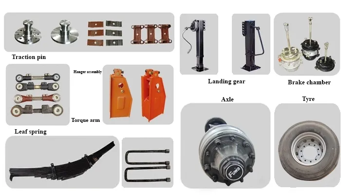 Hot Sale 3/4/5 Compartments 42000L Aluminum Oil Fuel Petrol Tank Semi Trailer