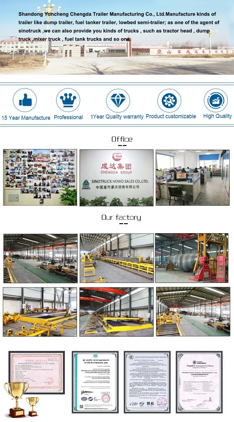 Hot Sale 3/4/5 Compartments 42000L Aluminum Oil Fuel Petrol Tank Semi Trailer