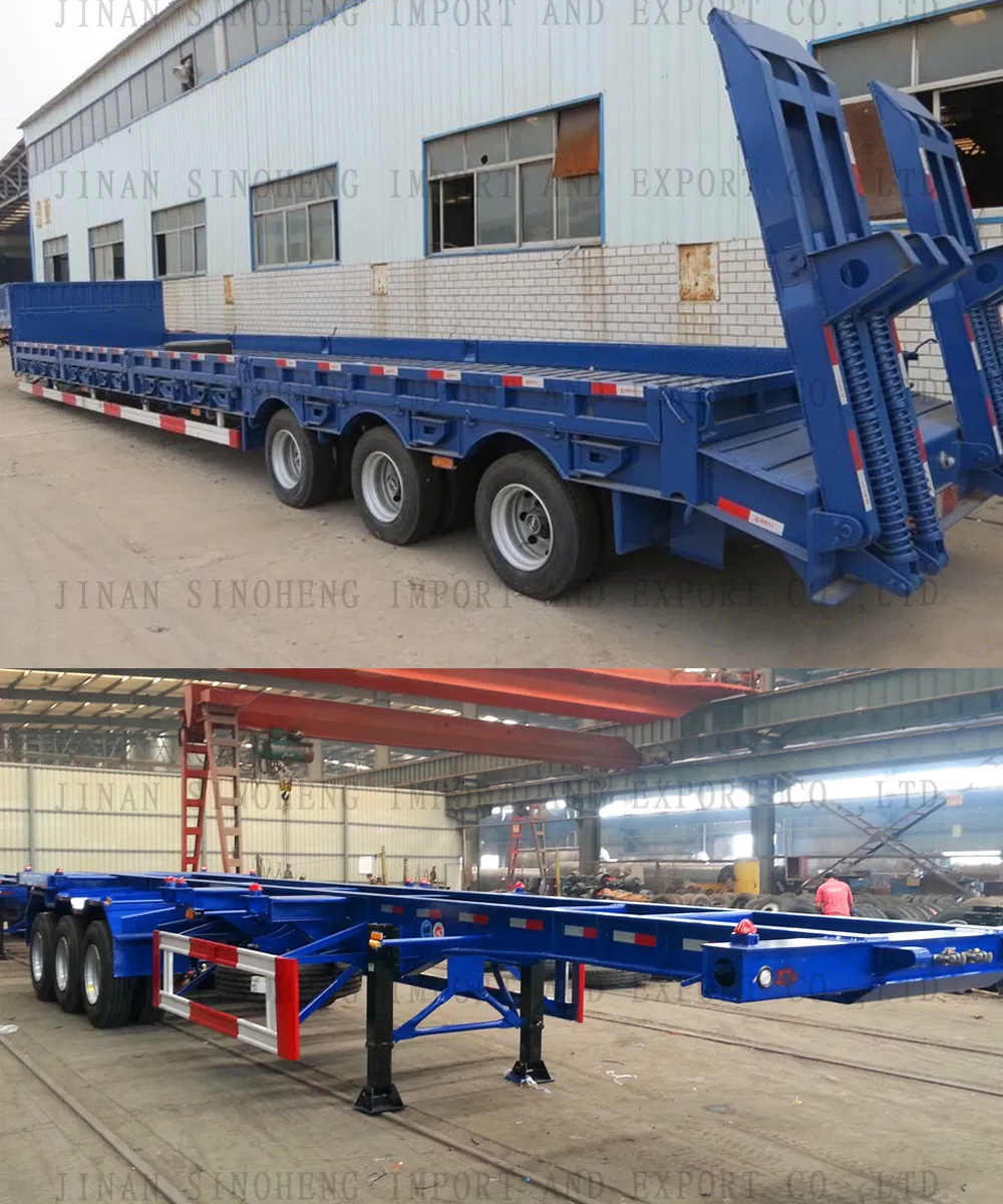 Hot Sale 3 Axles Truck Trailer Rear Dump Semi Trailer
