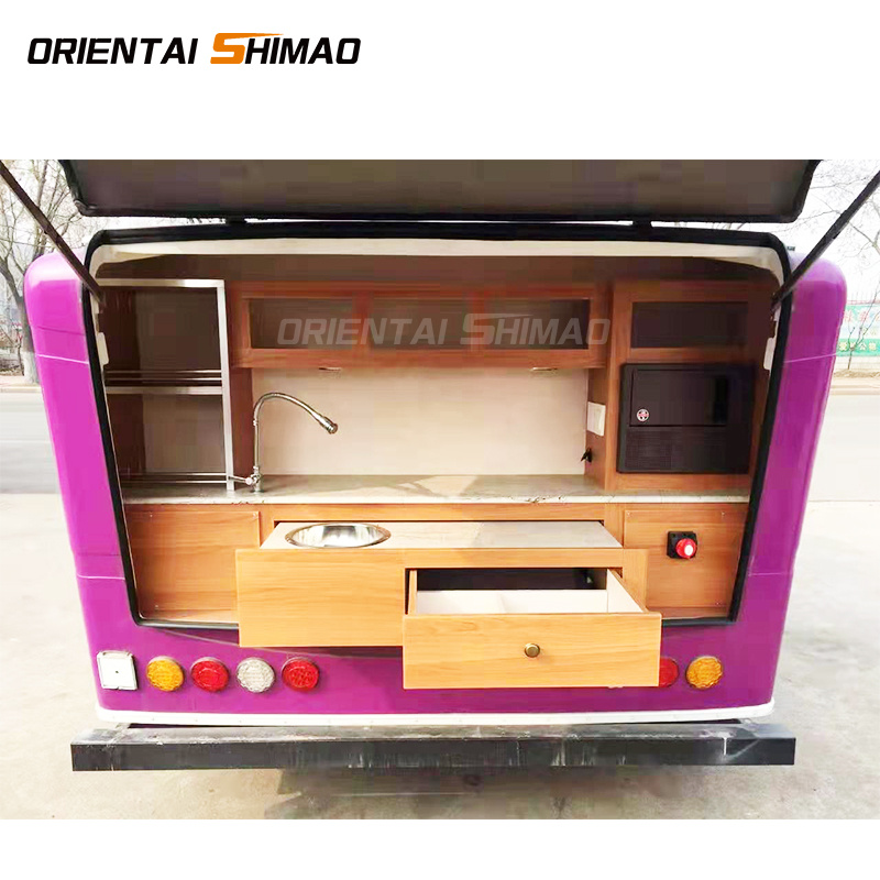 Hot Sale Aluminium Travel Trailer Caravan House with Food Camper Caravan Awning
