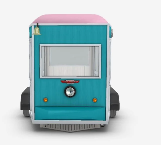 Hot Selling Ice Cream Truck Customize Mobile Shop Food Truck Cart