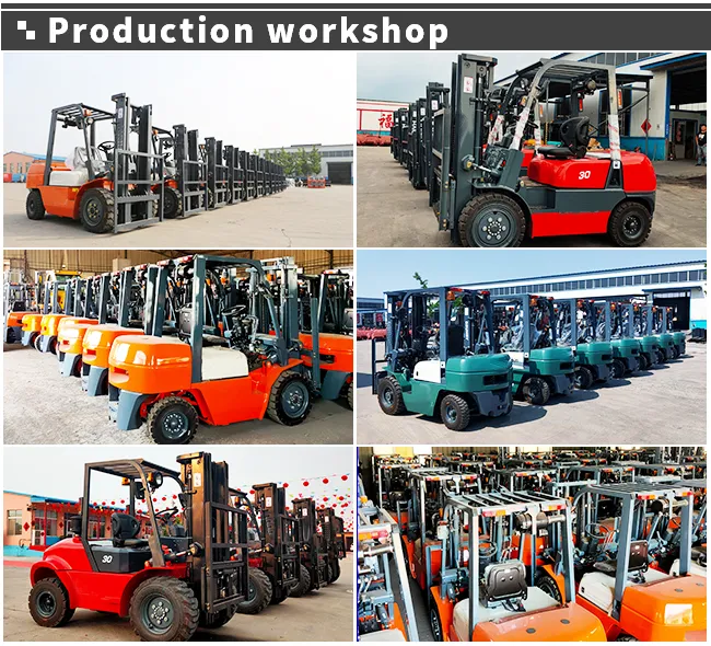 Hot Selling Titanhi Diesel Forklift The Driving Axle Is Conbined In Cast Steel Structure