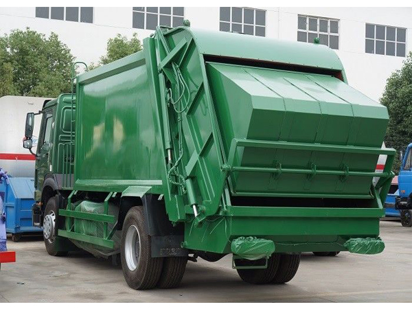 HOWO 12cbm Refuse Collection Waste Compressed Rubbish Dumpster Garbage Compactor Truck
