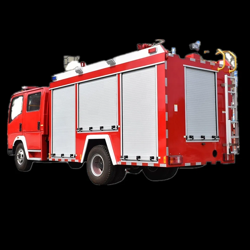 HOWO Light Fire Fighting Truck (4Ton Fire Engine with Pump CB10/40 Cannon > 60M)