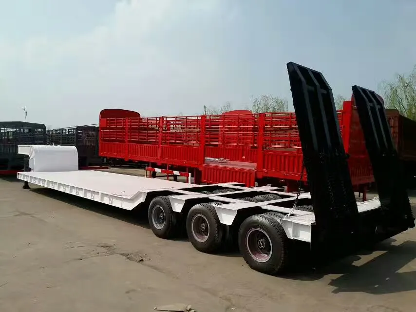 Hydraulic Low Loader Tractor Trailer (SM-106)