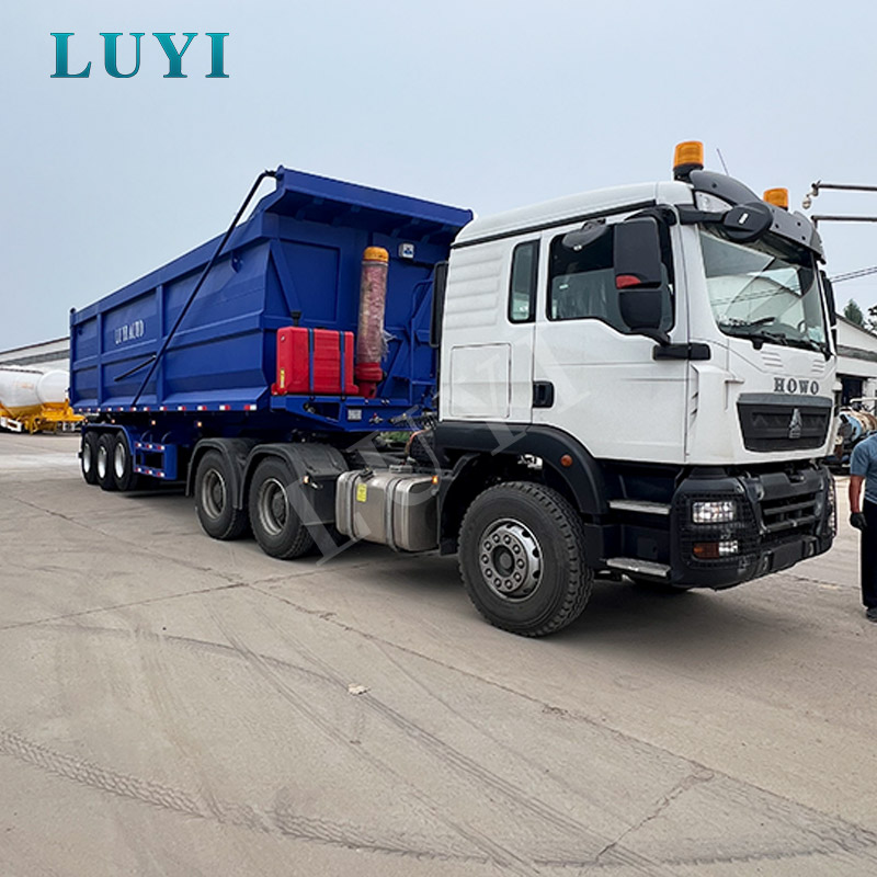 Rear Tipping Semi Trailer