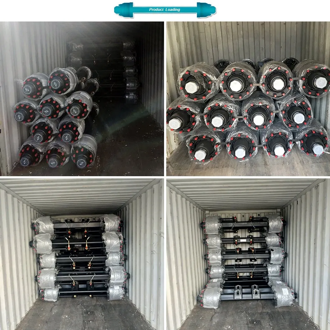 Inboard Fuwa Axle 13t 15t for Auto Spare Parts and Truck Spare Parts