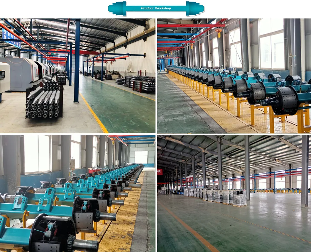 Inboard Fuwa Axle 13t 15t for Auto Spare Parts and Truck Spare Parts
