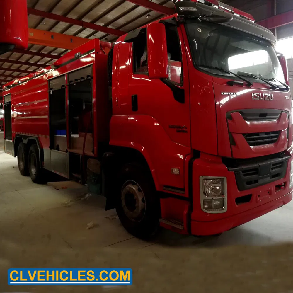 Isuzu Giga 6*4 10wheels Fire Fighting Truck