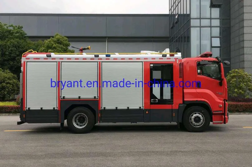 Isuzu Giga Fire Truck with 8 Ton Water Tank