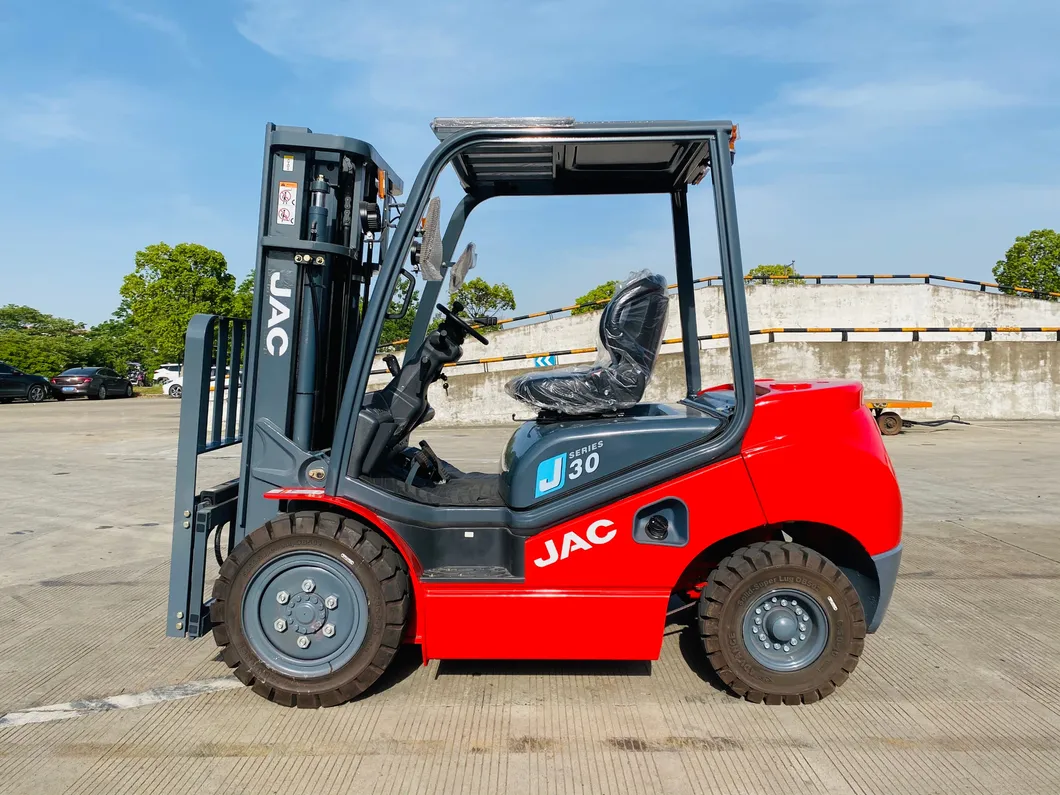 JAC Diesel Forklift Cpcd30j / Internal Combustion Forklift / Automatic Forklift