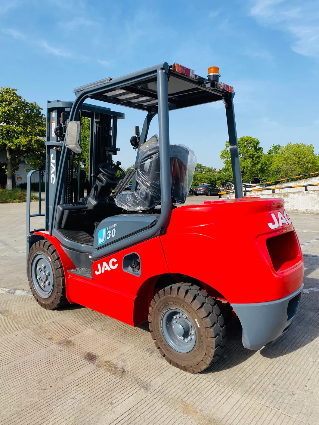 JAC Diesel Forklift Cpcd30j / Internal Combustion Forklift / Automatic Forklift