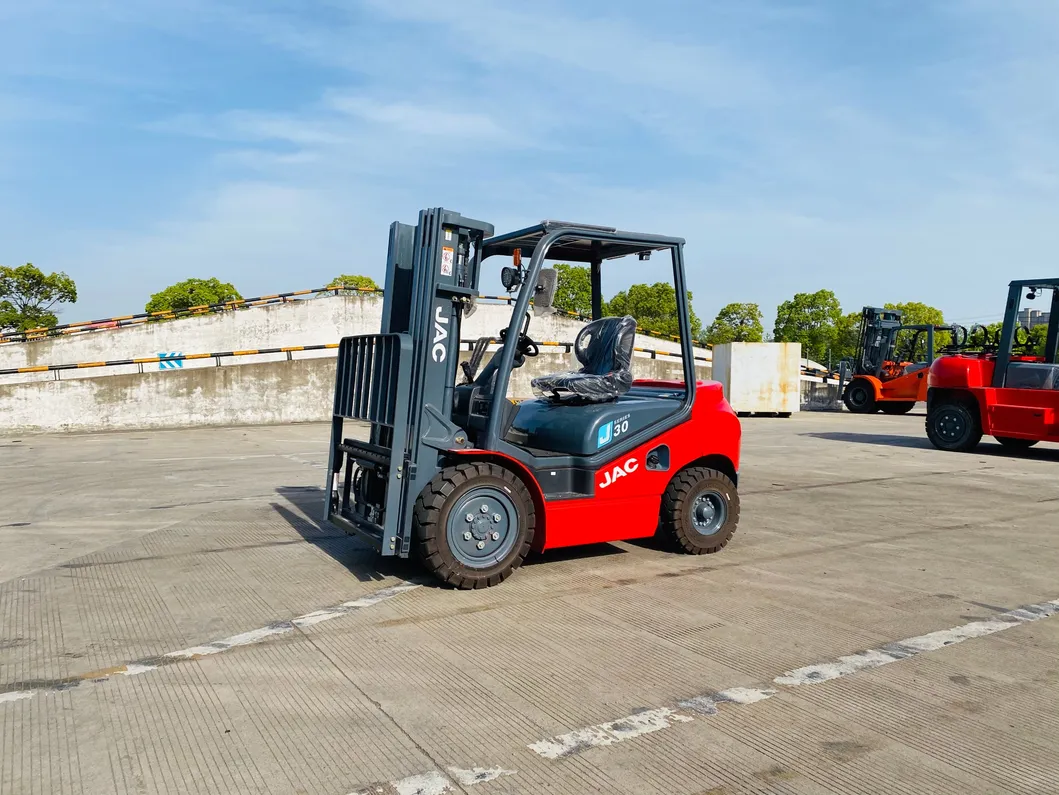 JAC Diesel Forklift Cpcd30j / Internal Combustion Forklift / Automatic Forklift