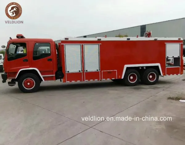 Japan Ftr 6X4 Fire Fighting Truck for Sale
