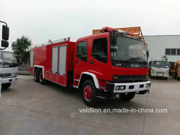 Japan Ftr 6X4 Fire Fighting Truck for Sale