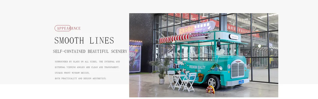 Jekeen Factory Direct Price of Food Truck with CE Ice Cream Cart Hot Dog Truck-Miko