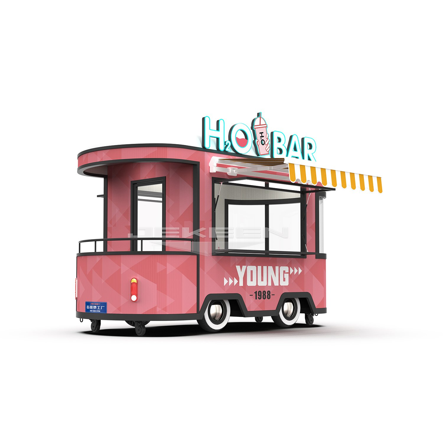 Jekeen Mobile Food Van Business/Small Food Van for Sale (CE approved) -Time Bus